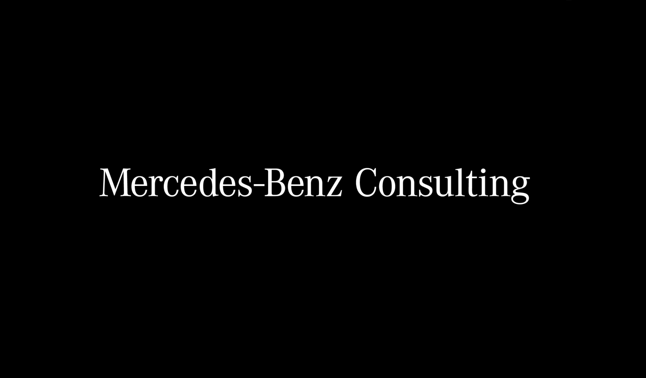 Mercedes-Benz Consulting – Wunscharbeitgeber